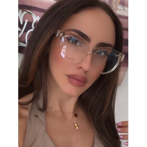 NEW Saint Laurent SLM108 OPT Clear Eyeglasses Frames - Picture 1 of 9